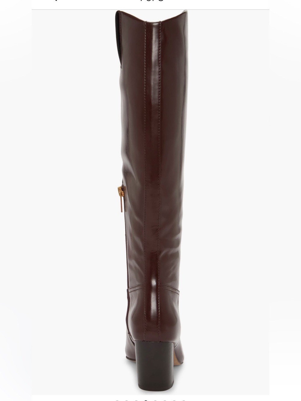 Vince Camuto Cristen Knee High Boot boots leather wide calf size 9 NIB NWT - Picture 4 of 8